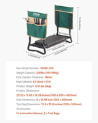 VEVOR Garden Kneeler and Seat Heavy Duty, Kneeling Bench - Image 3