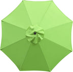 Sunnyglade 9' Patio Umbrella Outdoor Table Umbrella - Image 4
