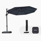PURPLE LEAF Cantilever Umbrella - Image 2