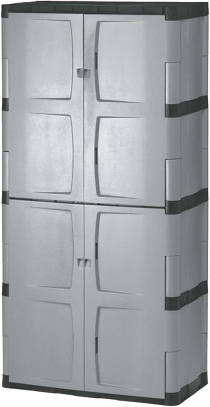 Rubbermaid Freestanding Storage Cabinet Five Shelf by Unknown