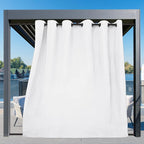 Easy-Going Outdoor Curtains for Patio 1 Panel, 110x120 inch, Weatherproof - Image 3
