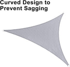 LOVE STORY Custom Size 9' x 9' x 9' Sun Shade Sail - Image 6