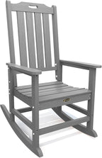 THOEOE Outdoor Rocking Chairs, Oversized Patio Rocking Chair | HDPE Outdoor by THOEOE