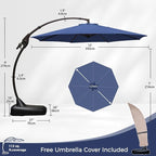 Grand patio 12FT Round Cantilever Umbrella - Image 2