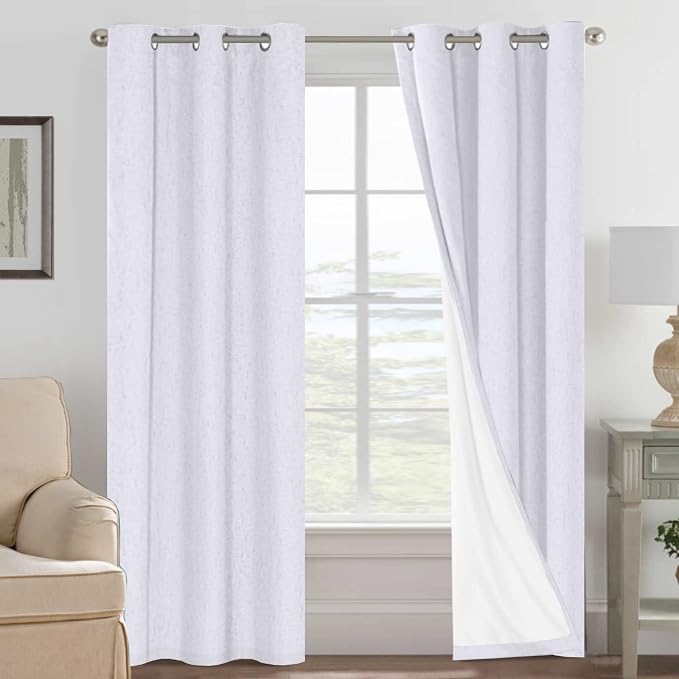 H.VERSAILTEX Primitive Polyester and Acrylic Curtains 100% Blackout Curtain by HVERSAILTEX