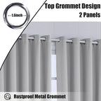 BONZER Waterproof Indoor/Outdoor Curtains - Image 3