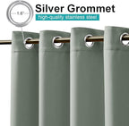 NICETOWN Outdoor Curtainch for Patio Waterproof 140 inch Wide, Rustproof - Image 2
