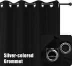 BONZER Outdoor Curtains for Patio Waterproof Thick | Privacy Grommet Light - Image 2