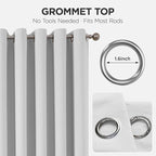 Joydeco Door Curtain Blackout Curtains - Image 9