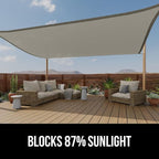 GORILLA GRIP Heavy Duty Sun Shade, UV Protection Fade Tear and Rust Resistant - Image 3