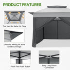 COOS BAY 11x11 Pop Up Gazebo - Image 4