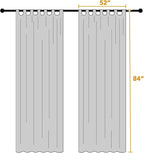 H.VERSAILTEX Outdoor Linen Sheer Curtains - Image 2