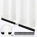 Easy-Going Outdoor Patio Curtains 2 Panels, 54x96 inch, Porch and Pergola - Image 3