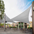 Royal Shade 24' x 24' x 24' Grey Triangle Sun Shade Sail Canopy Outdoor Patio by RoyalShade