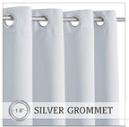 RYB HOME Extra Wide Outdoor Curtains - Image 7