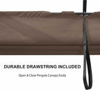 Pergola Shade Cover Replacement Canopy Top Compatible - Image 6