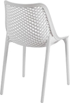 4 Pack Outdoor Patio Chairs, Plastic Dining Chairs, No Assembly, Plastic Chairs - Image 9