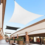 Royal Shade 10' x 12' Custom Size White Rectangle Sunshade Sail by RoyalShade