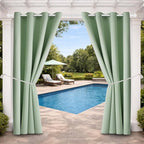DIVA EN CAMINO DEC Outdoor Patio Curtain Waterproof Darkening Thermal Insulated by DivaenCamino