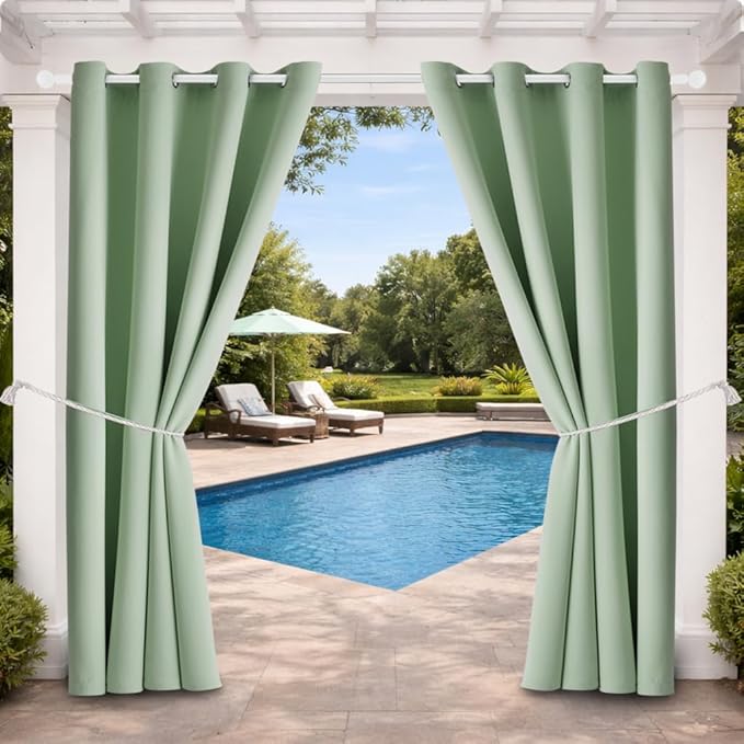 Water Proof Outside Curtains by DivaenCamino
