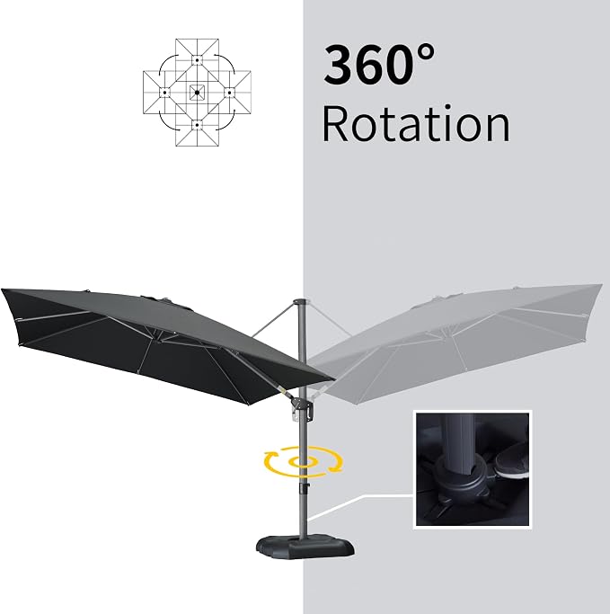 PURPLE LEAF Patio Umbrella - Image 5