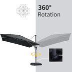 PURPLE LEAF Patio Umbrella - Image 5