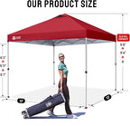 CROWN SHADES 12x12 Pop Up Canopy Tent - Image 6