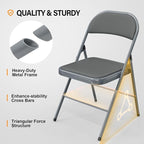 VINGLI 20 Pack Folding Chairs - Image 4