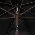 9' Outdoor Patio Umbrella, Outdoor Table Umbrella, Yard Umbrella, Market - Image 3