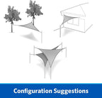 Coolaroo Ready-To-Hang Shade Sail - Image 6