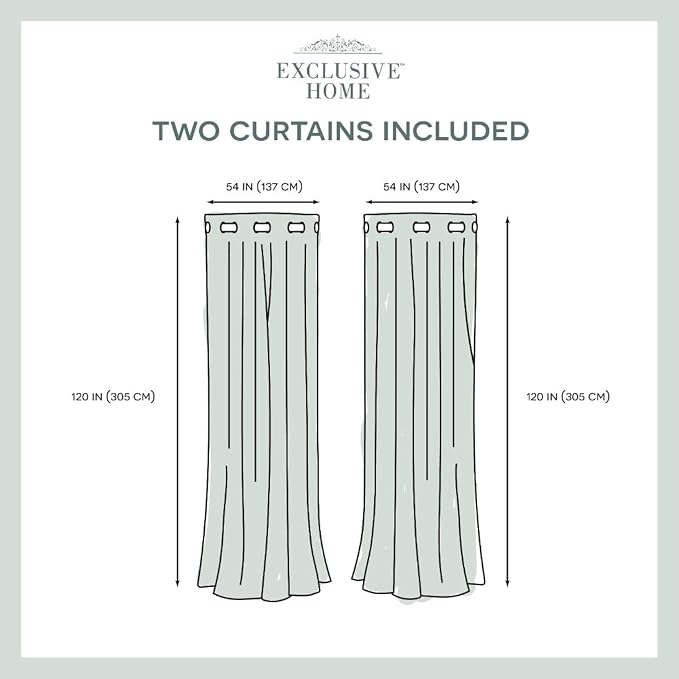 Exclusive Home Cabana Solid Indoor/Outdoor Light Filtering Hook-and-Loop Tab - Image 12