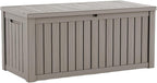 150 Gallon Resin Deck Box, Package Delivery Box by LAUSAINTHOME