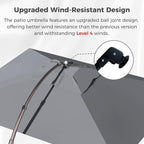 Grand patio 9x12 FT Large Cantilever Umbrella - Image 4
