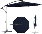10FT Outdoor Offset Umbrella, Cantilever Patio Umbrella by AEOutdoorUSA