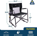 GCI Outdoor Freestyle Rocker XL Camping Chair - Image 2