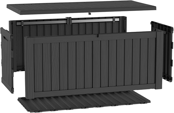 120 Gallon Resin Deck Box, Package Delivery Box - Image 8