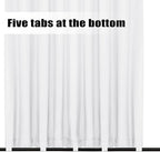 Easy-Going Outdoor Curtains for Patio 1 Panel, 110x96 inch, Weatherproof - Image 4