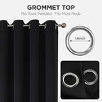 Joydeco Door Curtain Blackout Curtains - Image 9