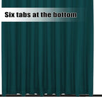 Easy-Going Outdoor Curtains for Patio 1 Panel, 150x96 inch, Teal | Waterproof - Image 4