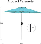 Simple Deluxe 9' Patio Umbrella Outdoor Table Market Yard Umbrella - Image 4
