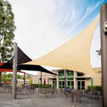 Royal Shade 14' x 14' x 14' Beige Triangle Sun Shade Sail Order to Make RTAPT8 by RoyalShade