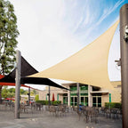 Royal Shade 6' x 6' x 6' Beige Triangle Sun Shade Sail Order to Make RTAPT8 by RoyalShade