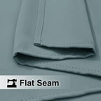 NICETOWN Greyish Blue Outdoor Curtains - Image 6