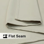 NICETOWN 2 Panels Beige Outdoor Curtains - Image 6