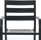 Patio Dining Chairs Set of 2, Metal Patio Furniture Set - Image 8