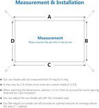 Eden's Decor Straight Flat-Edged Sun Shade Sail Rectangular 4' x 6' Grey - Image 4