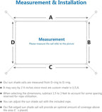 Eden's Decor Straight Flat-Edged Sun Shade Sail Rectangular 6' x 20' Wheat - Image 3