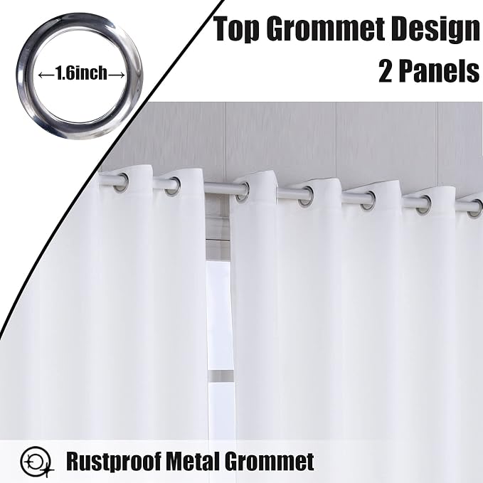 BONZER Waterproof Indoor/Outdoor Curtains - Image 3