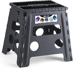 Delxo Folding Step Stool 13 Inch, 300 Lbs Step Stool by Delxo