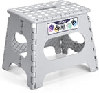 Delxo Folding Step Stool 11 Inch, 300 Lbs Step Stool by Delxo